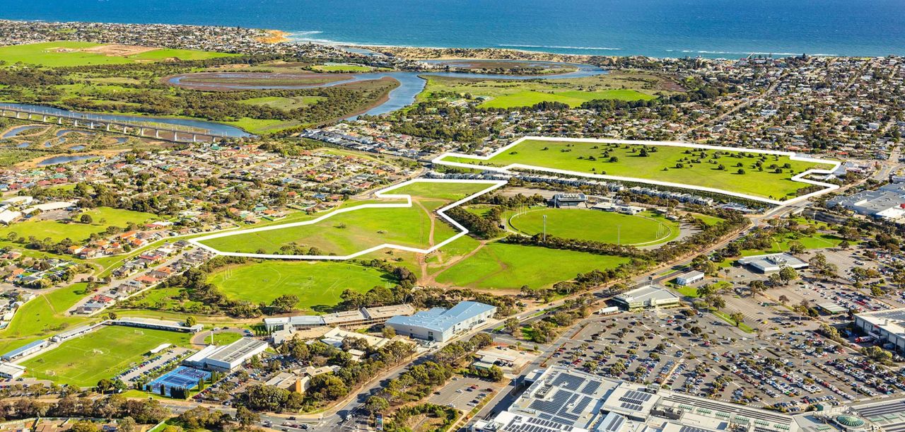 Renewal SA - Noarlunga - Master Plan Aerial